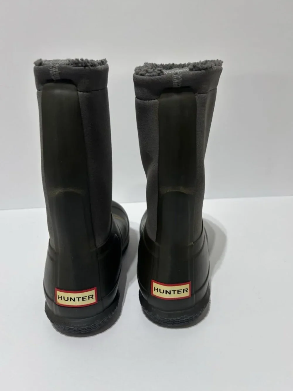 Hunter Women’s Original Insulated Roll Top Sherpa Boots Stratus/Luna, Size 8 M